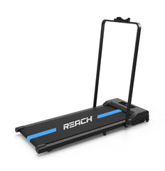 Reach WalkEZ Walking Pad 2 HP Peak DC Motorised Treadmill | Under Desk Foldable Treadmill | Home Workout | Max Speed 8 Km/Hr | Max User Weight 110 Kg | 12 Months Warranty